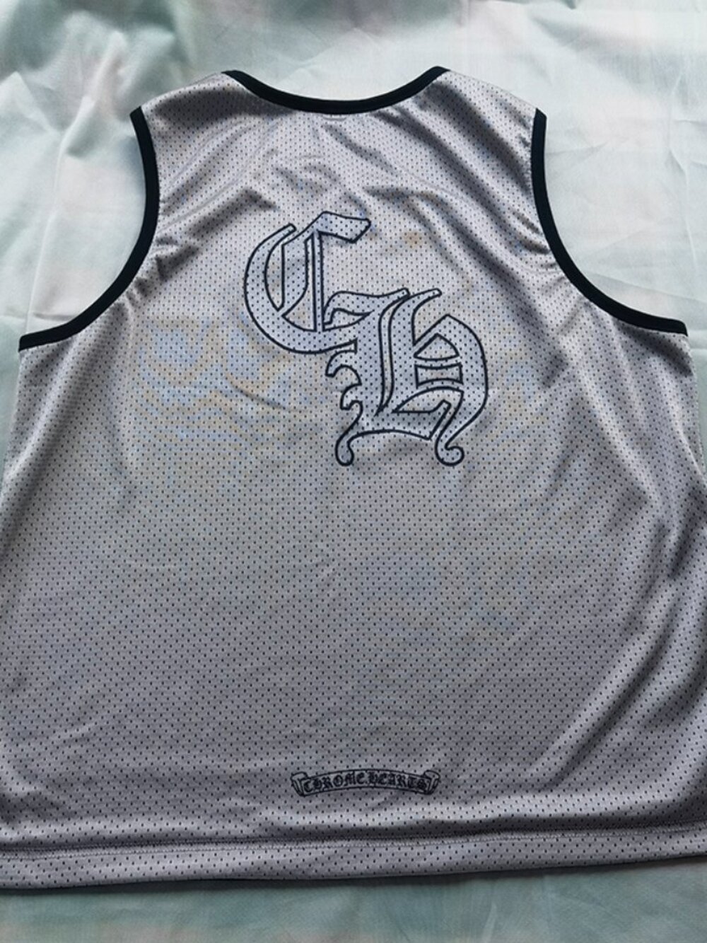 Chrome Hearts Black Mesh Sleeveless Tank Top - Picture 11 of 11